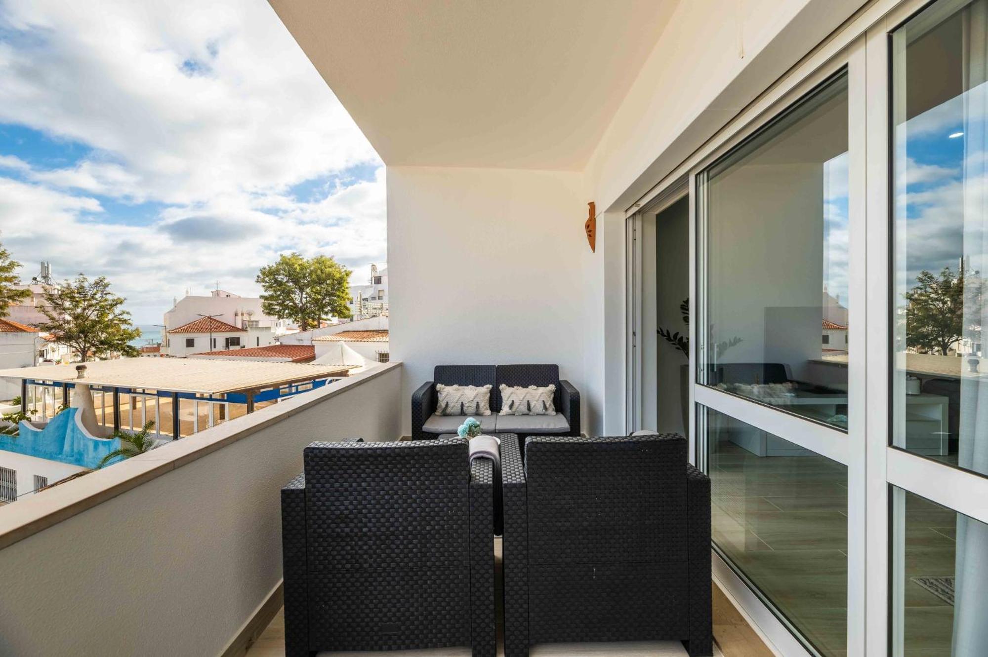 אלבופיירה Casa Santa Maria - Sea View - 500M From The Beach - Wifi מראה חיצוני תמונה